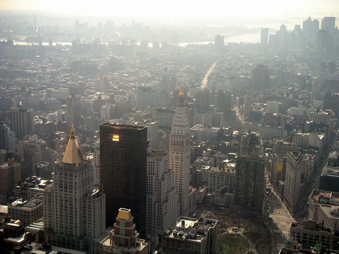 Blick vom Empire State Building