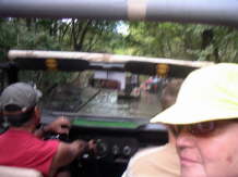 Unterbodenwsche mit dem Jeep