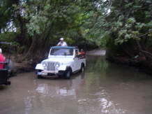 Unterbodenwsche mit dem Jeep